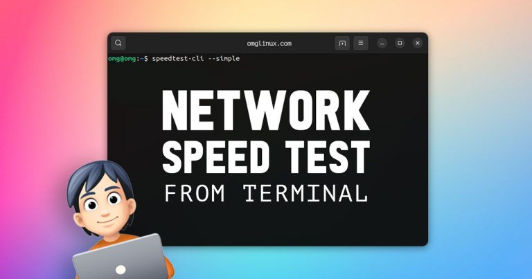 network speed test from linux terminal