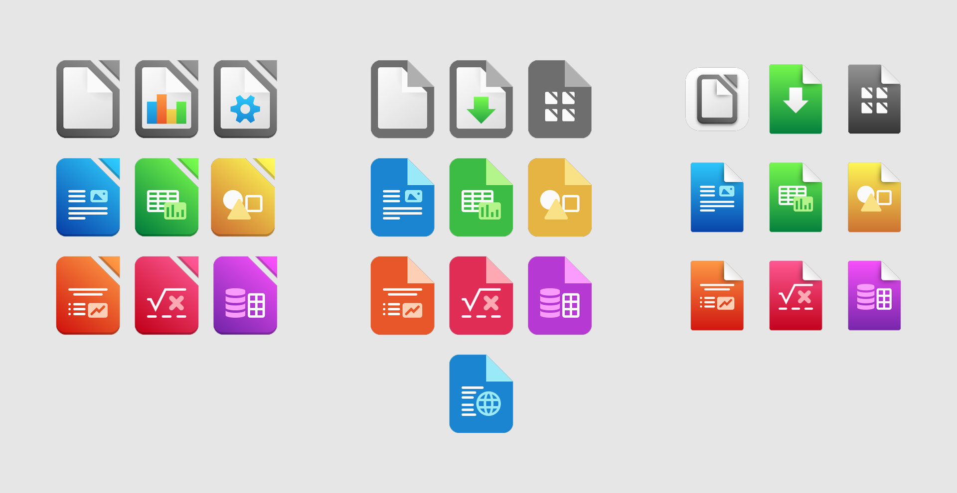 libreoffice 7.5 has new icons, this what they look like.
