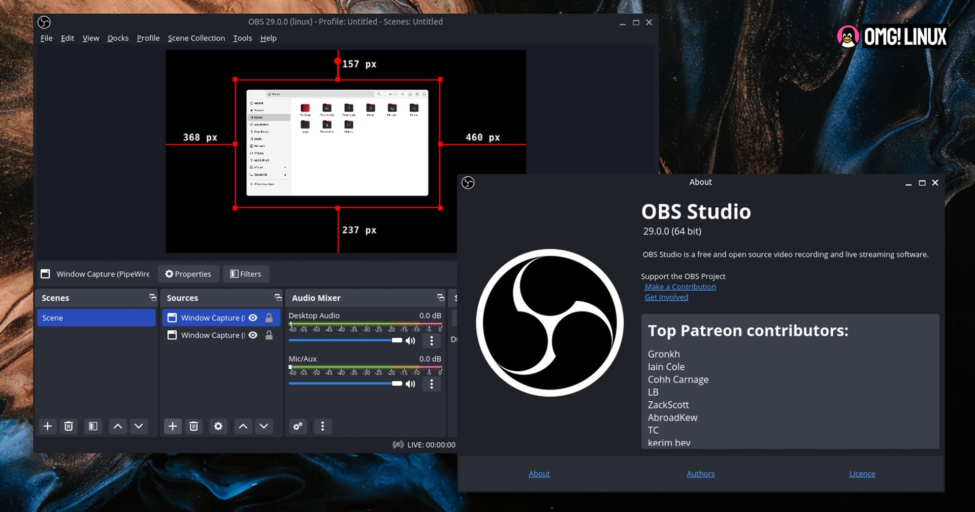 OBS Studio 29 Adds AV1 Encoding, Linux Media Key Support - OMG! Linux