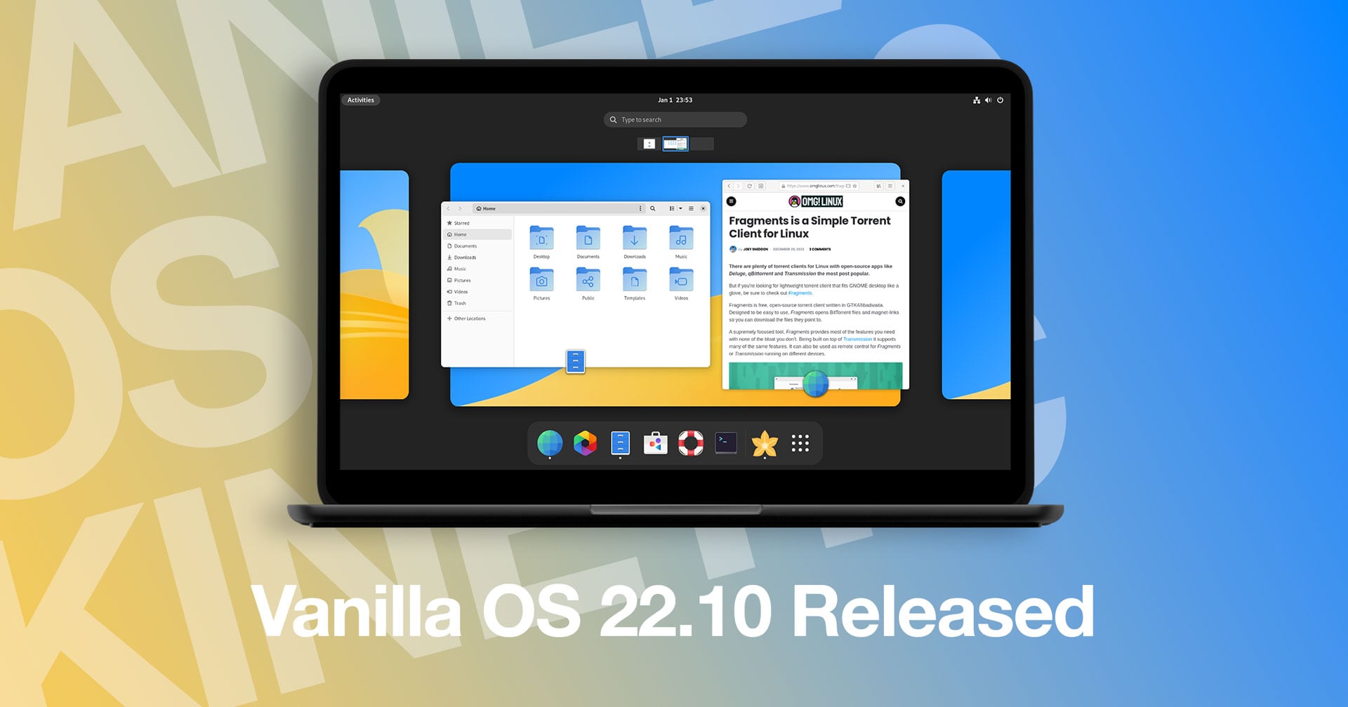First Version of Vanilla OS is Available to Download - OMG! Linux