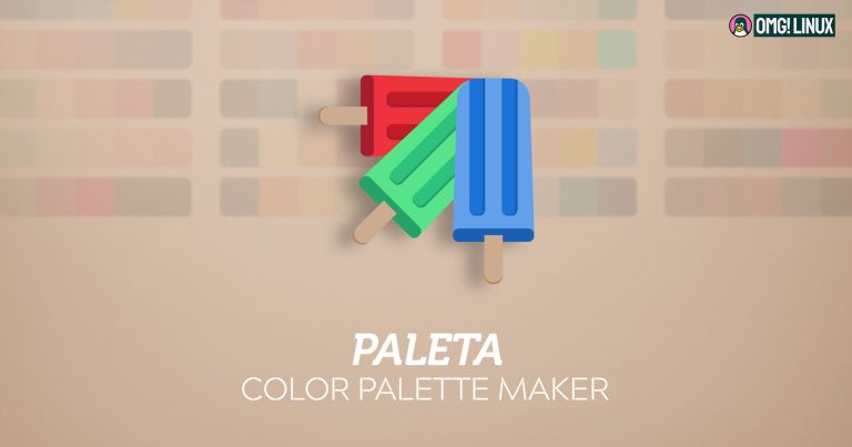 paleta is an color extract app for linux and this is its logo